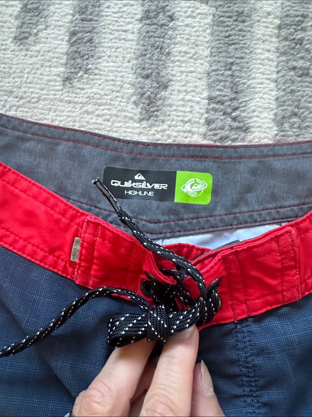 NWT Quiksilver Rash Guard + 3 Boy’s Size 28  Boardshorts